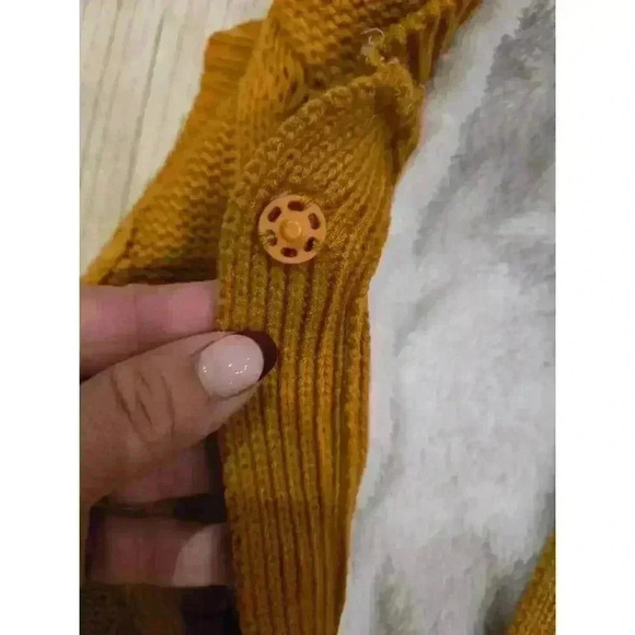 ZenLily Women's Clay Hooded Vest Sweater Size M Casual Fisherman Old Money - Picture 12 of 15